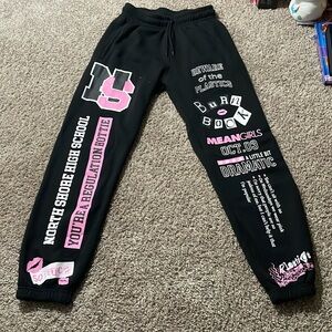 mean girl sweatpants from rue21!!!